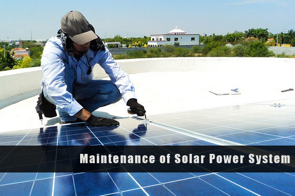 Maintenance of Solar Power System  :: Solar System AMC Udaipur Rajasthan